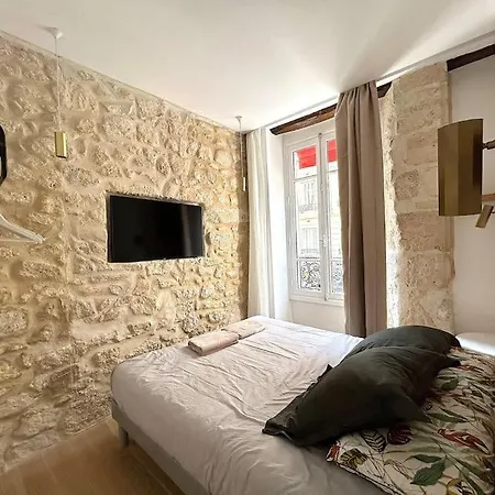Louvre -notre Dame 2bd, 2bath Ac Appartamento *